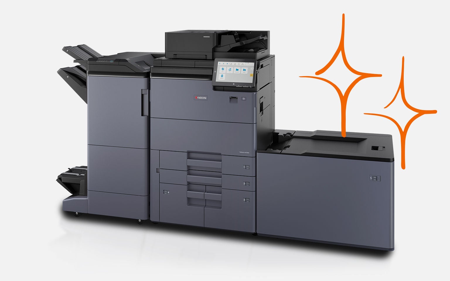 TASKalfa MZ9500ci/MZ10500i high-volume A3 printers | Kyocera