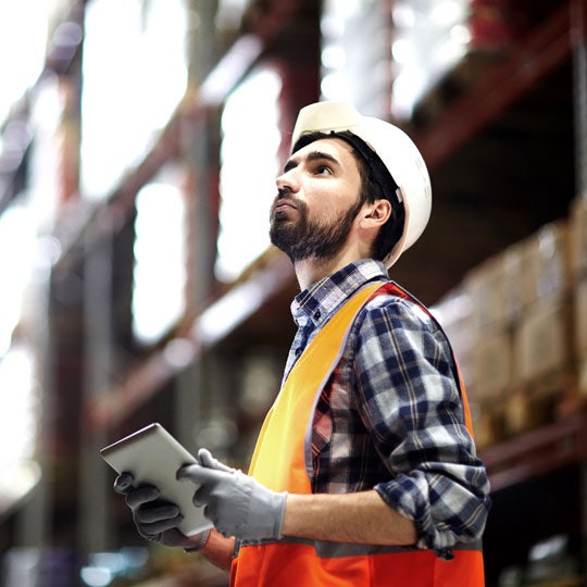 man in logistics