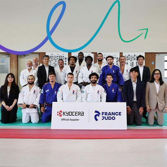 Kyocera Official Partner of France Judo