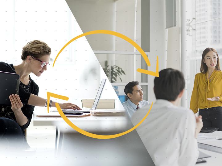 Smarter Workspaces Guide people working in a hybrid workspace