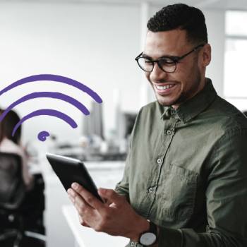 Enterprise content management is your path to a paperless office    man smiling