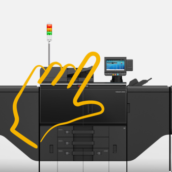 Enhancing productivity with inkjet technology production printer