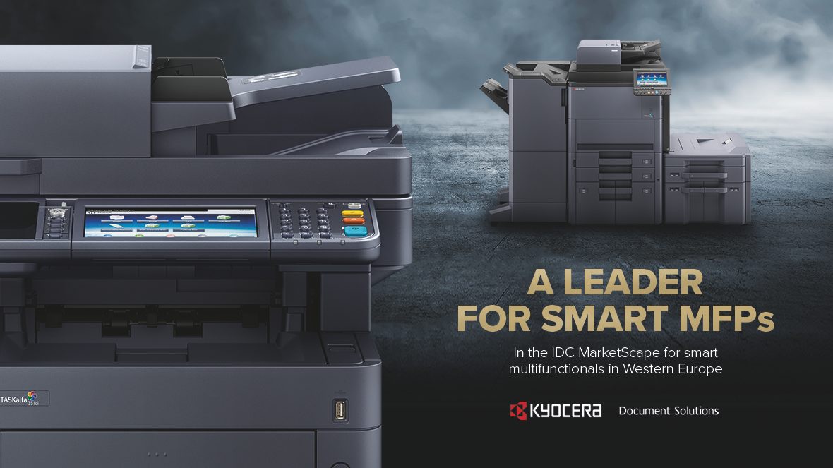 IDC names Kyocera as leader in Smart MFP Peripherals