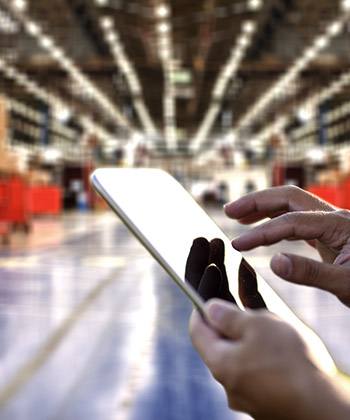 close up of someone using a smartphone