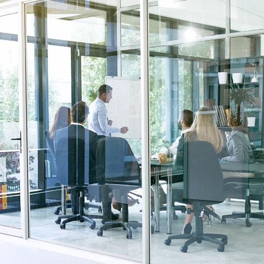 Kyocera International Partners people working in an office environment